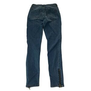 Denim Co Womens Jegging Skinny Jeans Size 6 Regular Stretch Mid Rise Zipper Hem